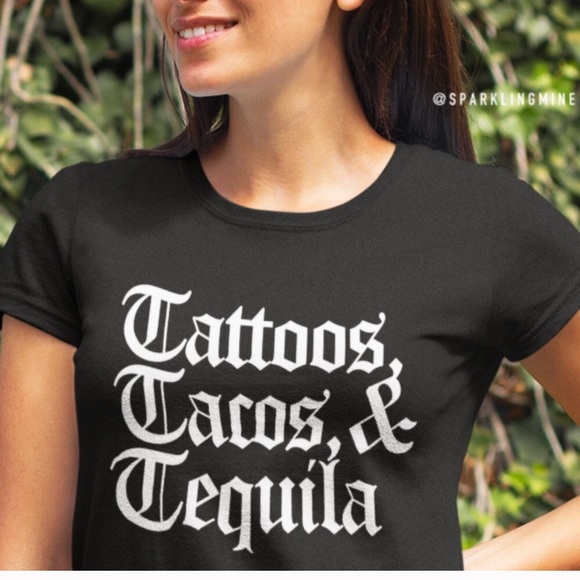 Men's Tattoos Tacos Tequila